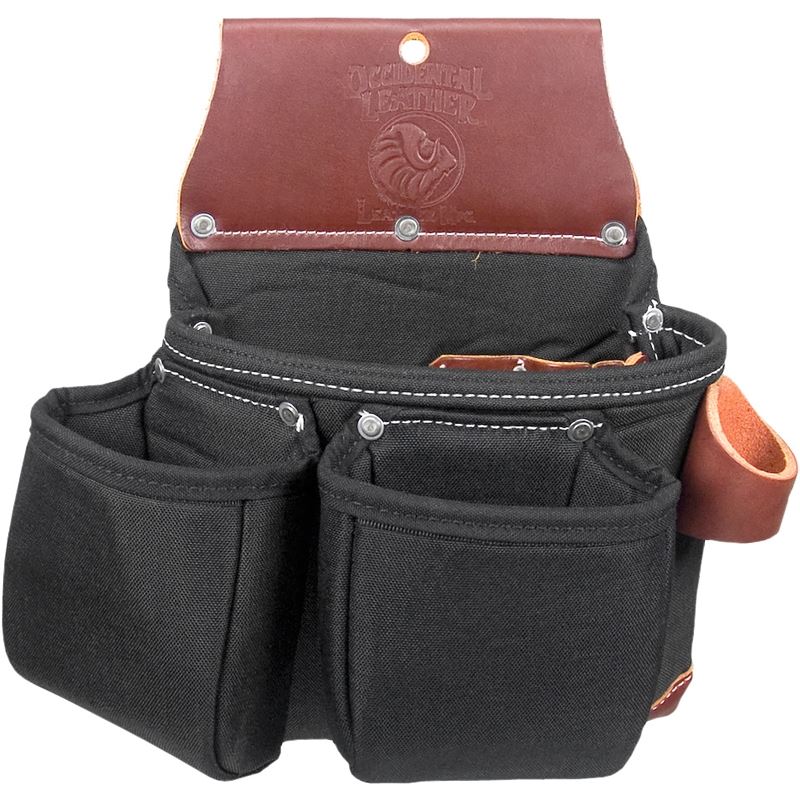 OCCIDENTAL LEATHER B8017DB - OxyLights 3 Pouch Tool Bag