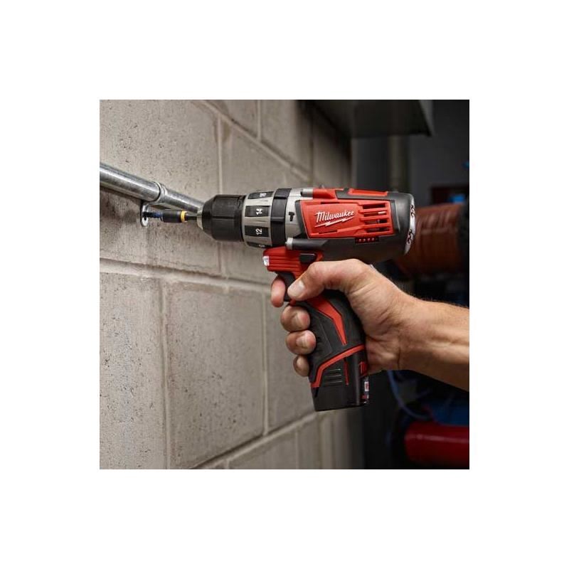 Milwaukee | 2411-20 M12 Cordless Lithium-Ion 3/8" Hammer Drill Driver