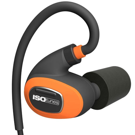 ISOtunes PRO 2.0 Noise-Isolating Earbuds - Orange/Black