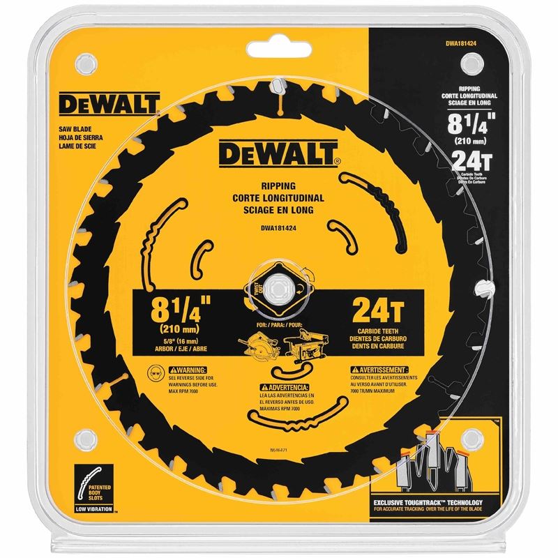 DEWALT DWA181424 8-1/4 in. Circular Saw Blades