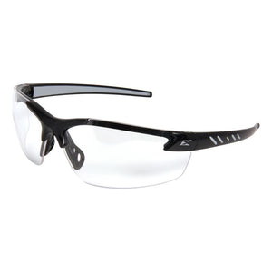 Edge Eyeware DZ411VS-G2 Zorge G2 - Black Frame / Clear Vapor Shield Lens