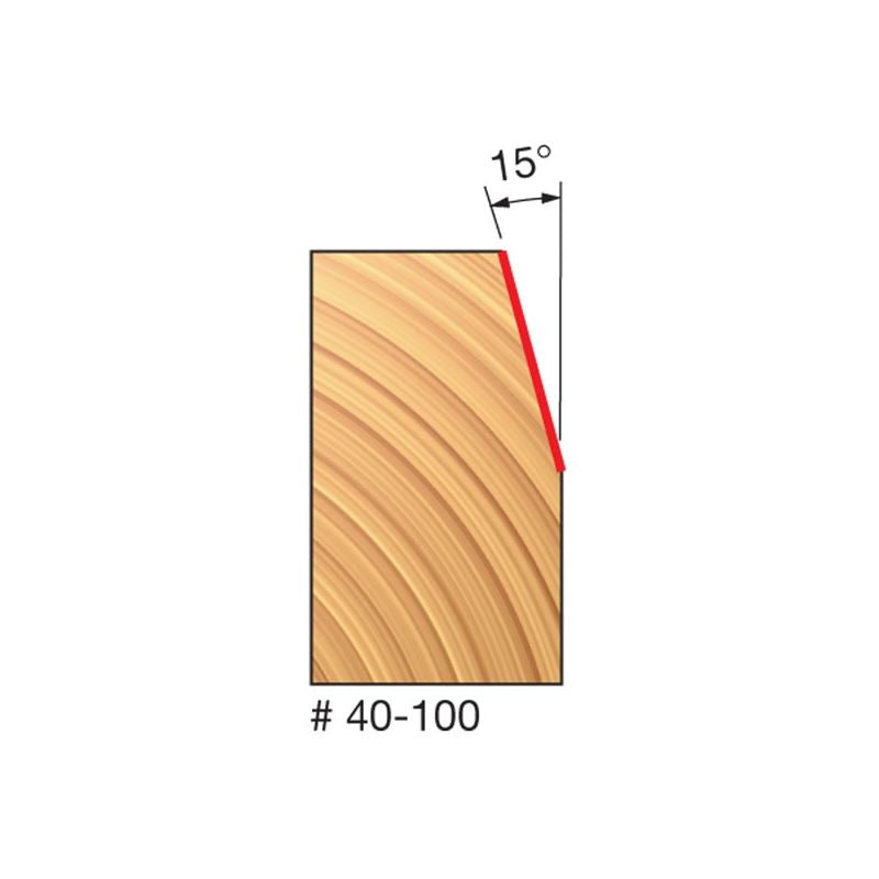 Freud | 40-100 23/32 (Dia.) Chamfer Bit