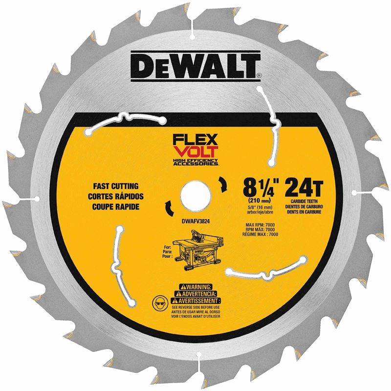 DEWALT  8-1/4" 36T TABLE SAW BLADE