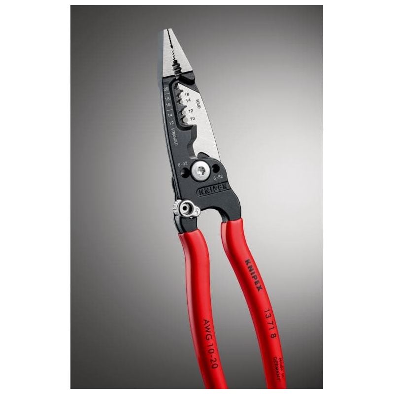 KNIPEX 13 71 8 SBA WireStripper Multifunction Electrician Pliers American style