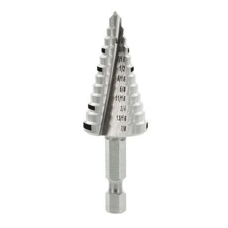 Diablo 3/8 in. â€‘ 7/8 in. 12 Step Impact Step Drill Bit