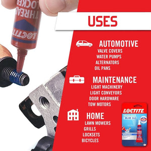 LOCTITE THREADLOCKER BLUE 242