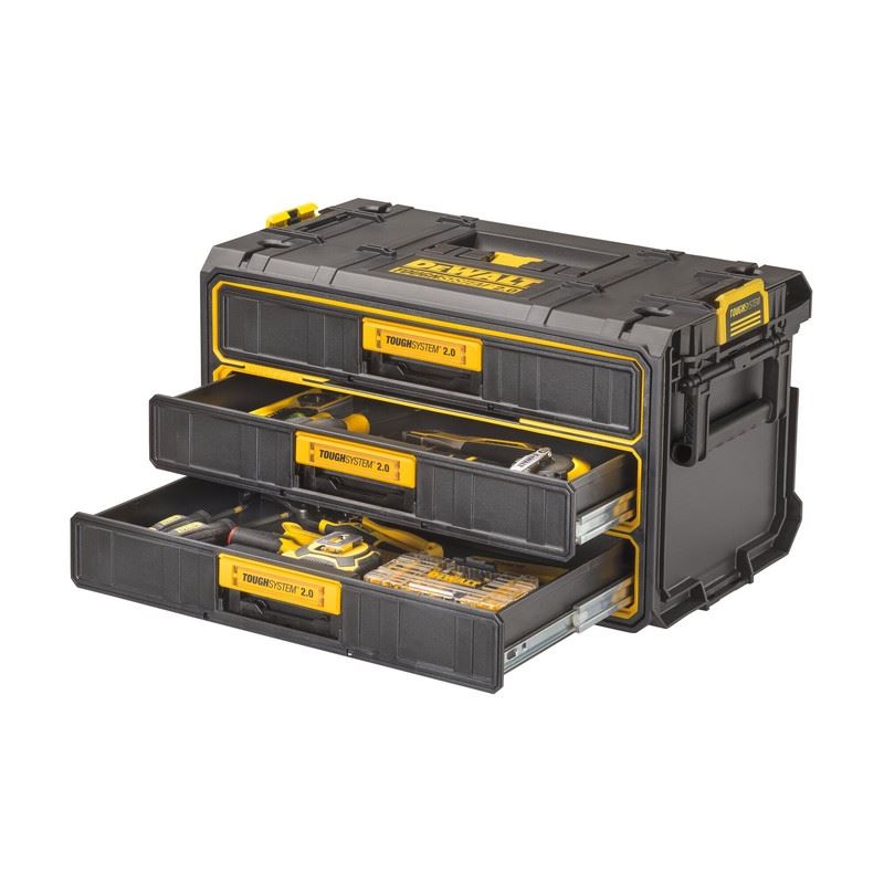 DEWALT DWST08330 TOUGHSYSTEM 2.0 Three Drawer Unit