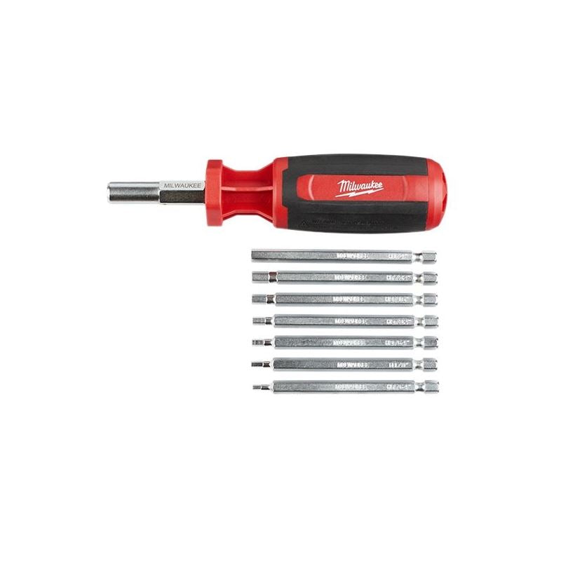 Milwaukee 48-22-2134 9-in-1 SAE HEX/KEY Drive Multi-bit Driver