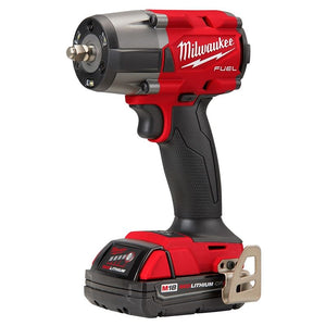 2960-22CT M18 FUEL 18 Volt Lithium-Ion Brushless Cordless 3/8 Mid-Torque Impact Wrench w/ Friction Ring CP2.0 Kit