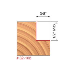Freud | 32-102 1-1/4 (Dia.) Rabbeting Bit
