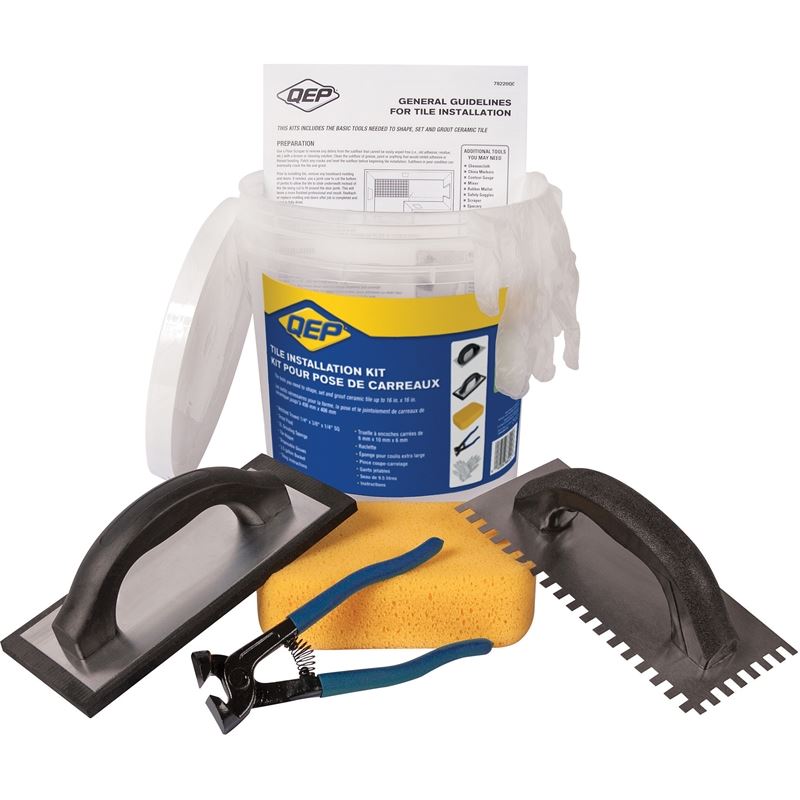 QEP 78220QC   6 Piece Ceramic Tile Installation Kit