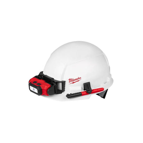 Milwaukee 48-73-1021 Front Brim Hard Hat with BOLT Accessories   Type 1 Class E (Small Logo)