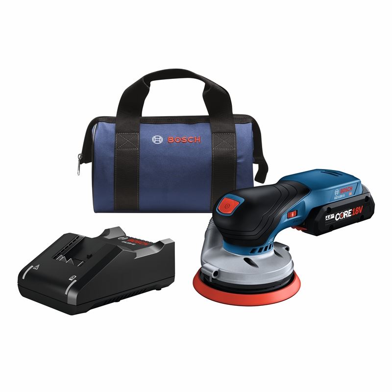 Bosch GEX18V-5B15 18V Brushless 5 In. Random Orbit Sander Kit