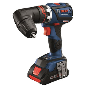 Bosch GSR18V-535FCB15 18V EC Brushless Connected-Ready Flexiclick 5-In-1 Drill/Driver System with (1) CORE18V 4.0 Ah Compact Battery