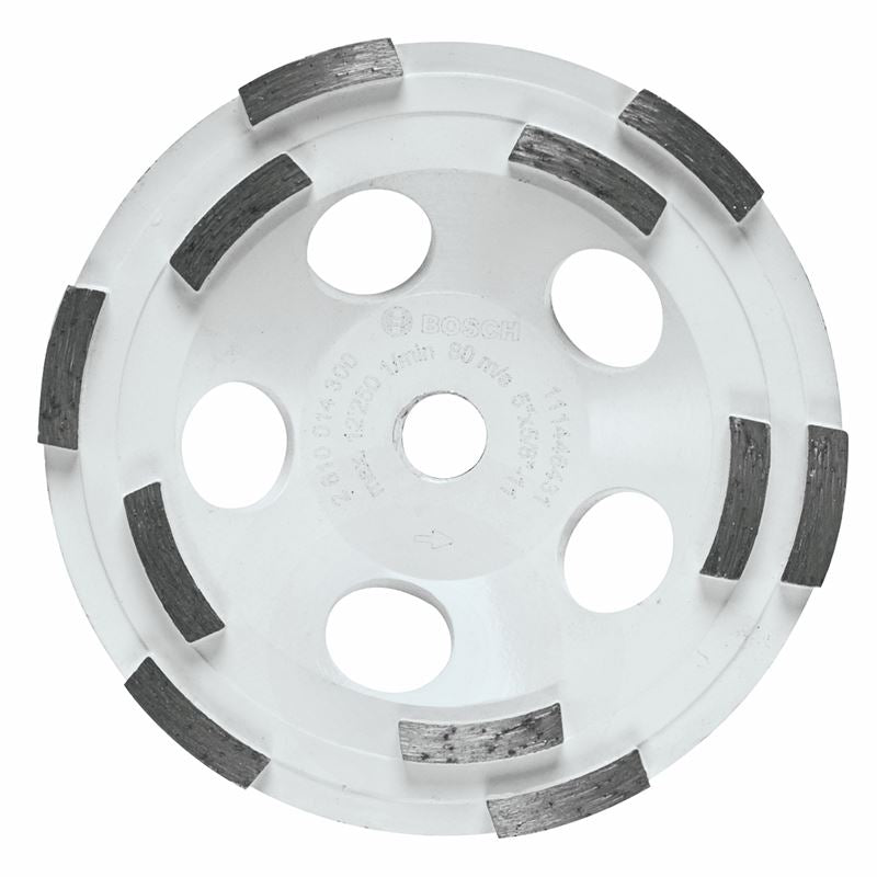 Bosch | DC510H 5 In. Double Row Segmented Diamond Cup Wheel