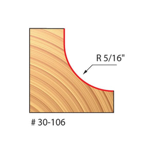 Freud | 30-106 1/2 Radius Cove Bit