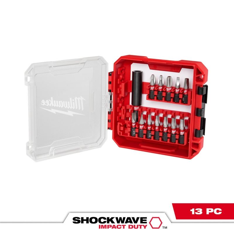 Milwaukee 48-32-4035 SHOCKWAVE Impact Duty Driver Bit Set - 13PC