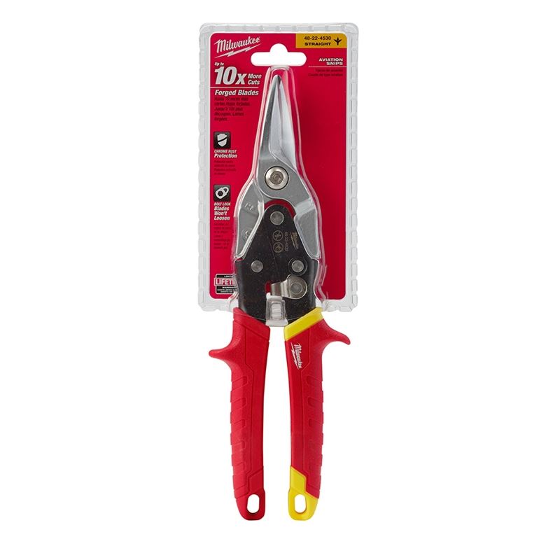 Milwaukee 48-22-4530 Straight Cutting Aviation Snips