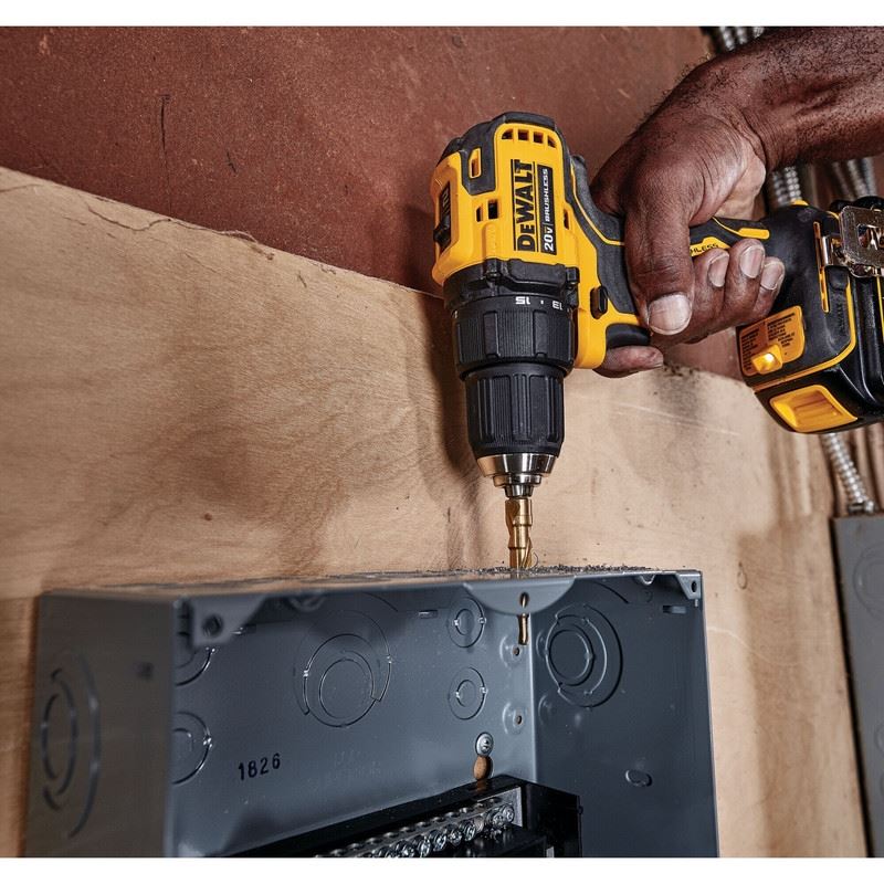 DEWALT DCD708C2 ATOMIC 20V MAX Brushless Compact 1/2 in. Drill/Driver Kit