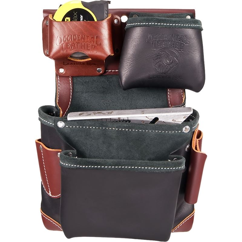 OCCIDENTAL LEATHER B5611 - Green Building Fastener Bag In Black