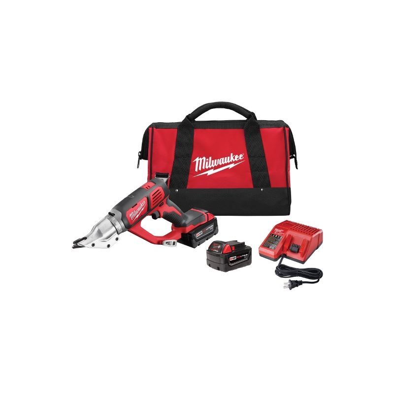 Milwaukee | 2635-22 M18 Cordless 18 Gauge Double Cut Shear Kit