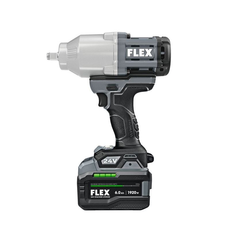 FLEX FX1471-1H 24V 1/2 in High Torque Impact Wrench Stacked-Lithium Kit