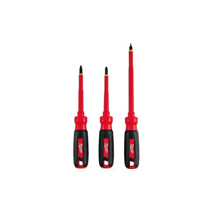 Milwaukee | 48-22-2202 3 PC 1000V Insulated Screwdriver Set