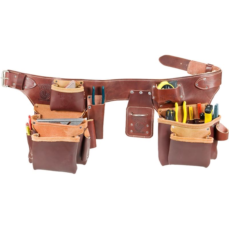 Occidental 5191 - Pro Carpenter's 5 Bag Toolbelt Assembly