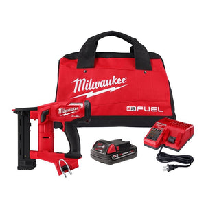 Milwaukee 2749-21CT M18 FUEL 18GA 1/4" NARROW CROWN STAPLER