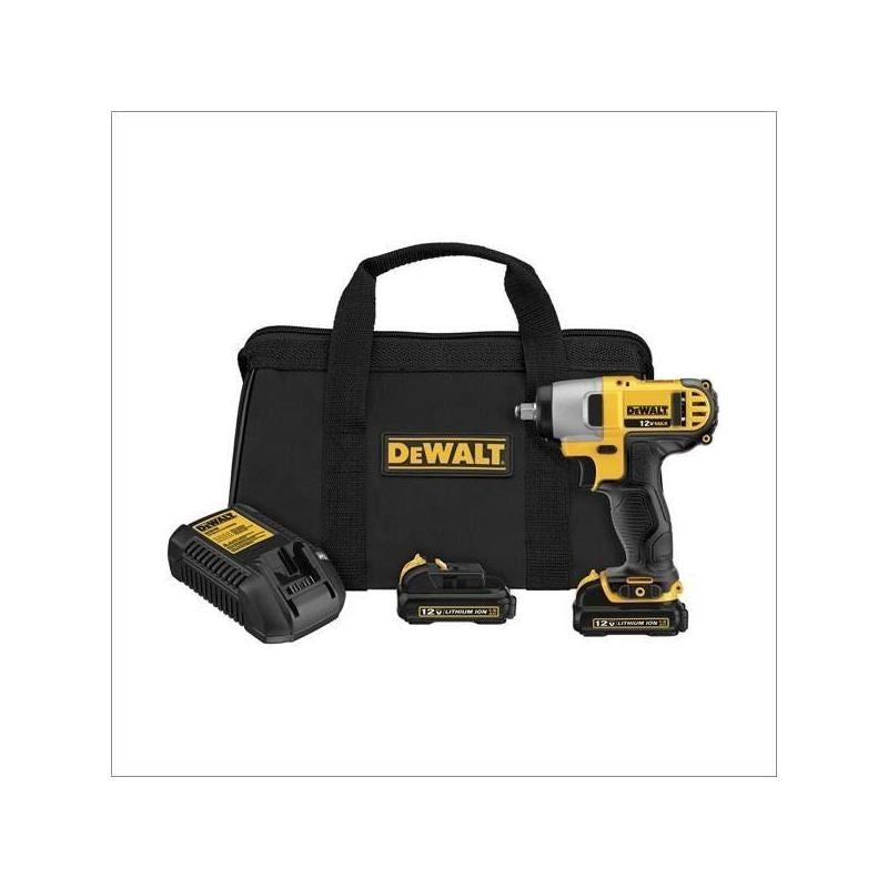 DEWALT | DCF813S2 12V MAX* 3/8" Impact Wrench Kit