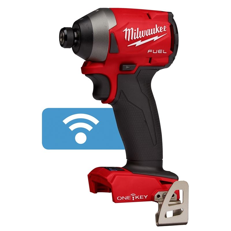 2857-20 M18 FUEL 18 Volt Lithium-Ion Brushless Cordless 1/4 in. Hex Impact Driver with One Key  - Tool Only