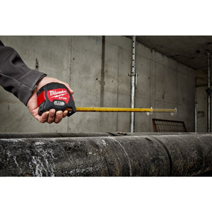 Milwaukee 48-22-9725M Magnetic STUD Magnetic Tape Measure