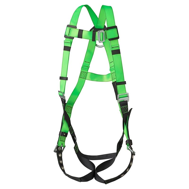 Peakworks Contractor Harness - 1D - Class A - Pass-Thru Chest Buckle - Grommeted Leg Straps