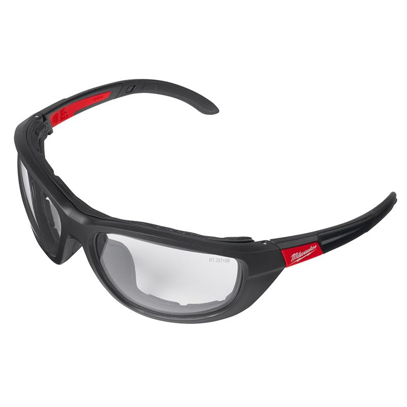 48-73-2040 Clear High Performance Safety Glasses with Gasket