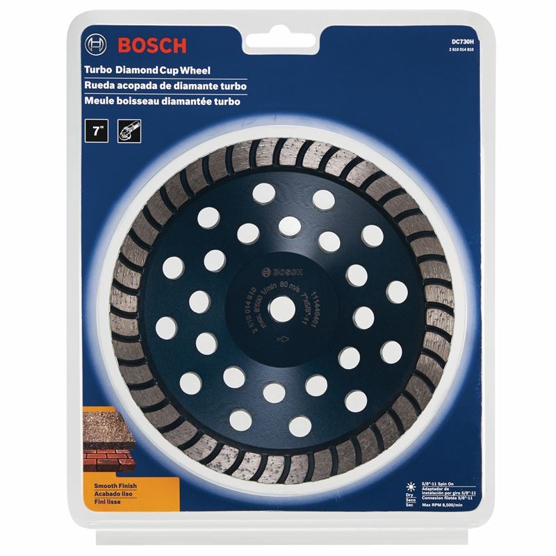 Bosch | DC730H 7 In. Turbo Row Diamond Cup Wheel