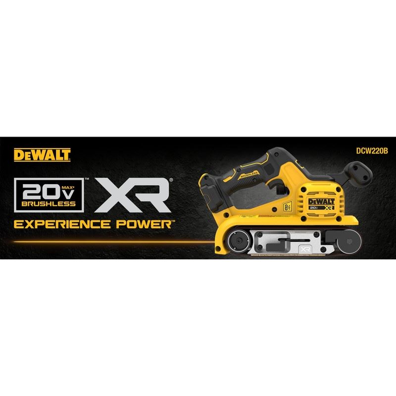 DEWALT DCW220B 20V MAX XR Brushless Cordless Belt Sander (Tool Only)