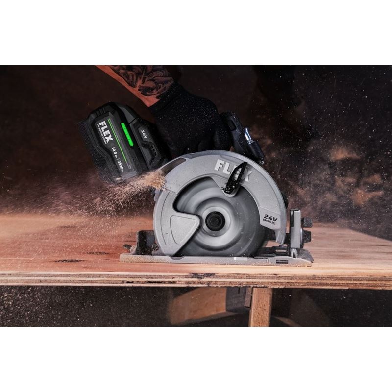 FLEX FX2141-1J 24V 7-1/4 in Circular Saw Stacked-Lithium Kit