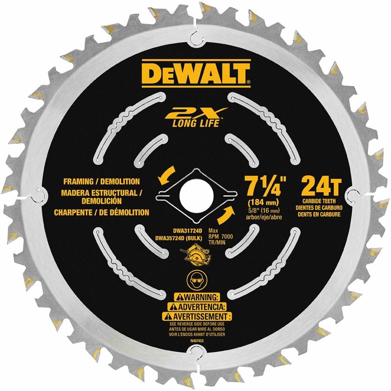 DEWALT  7-1/4 in. Demolition Blade