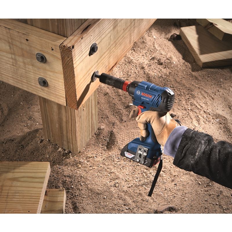 Bosch GDX18V-1600B12 18V Freak 1/4 In. and 1/2 In. Two-In-One Bit/Socket Impact Driver Kit