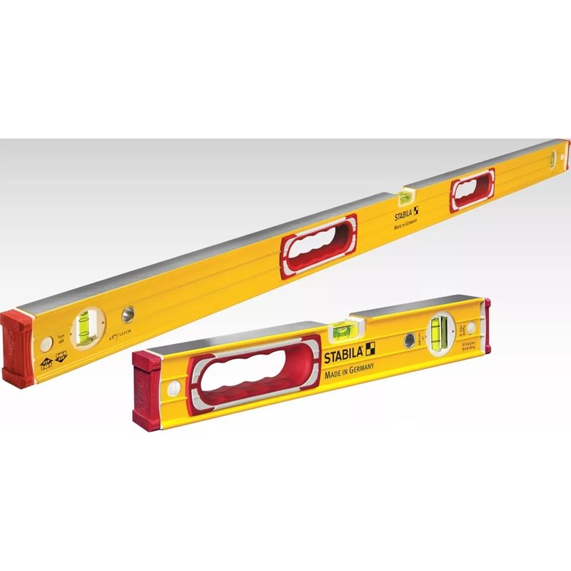 Stabila 37816 Type 196, 48 inch plus 16 inch Heavy Duty Level Set