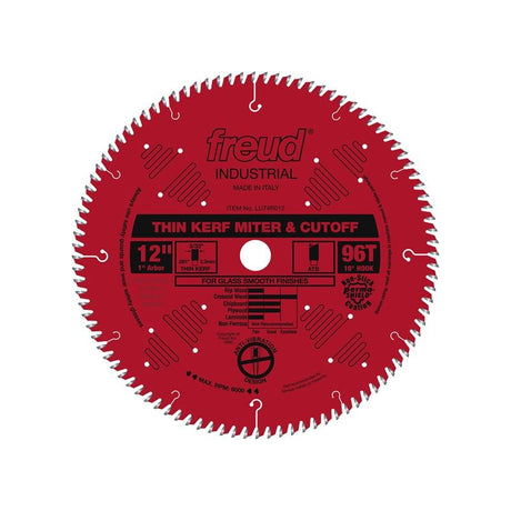 Freud | LU74R012 12" Thin Kerf Ultimate Cut-Off Blade