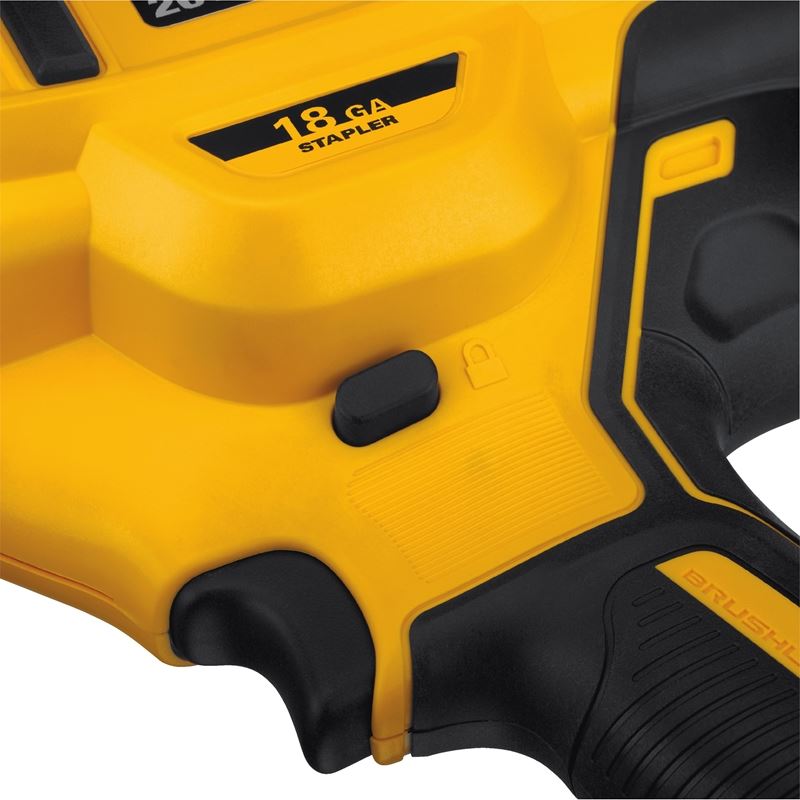 DEWALT DCN681D1 20V MAX* XR Cordless 18 GA Narrow Crown Stapler - Kit