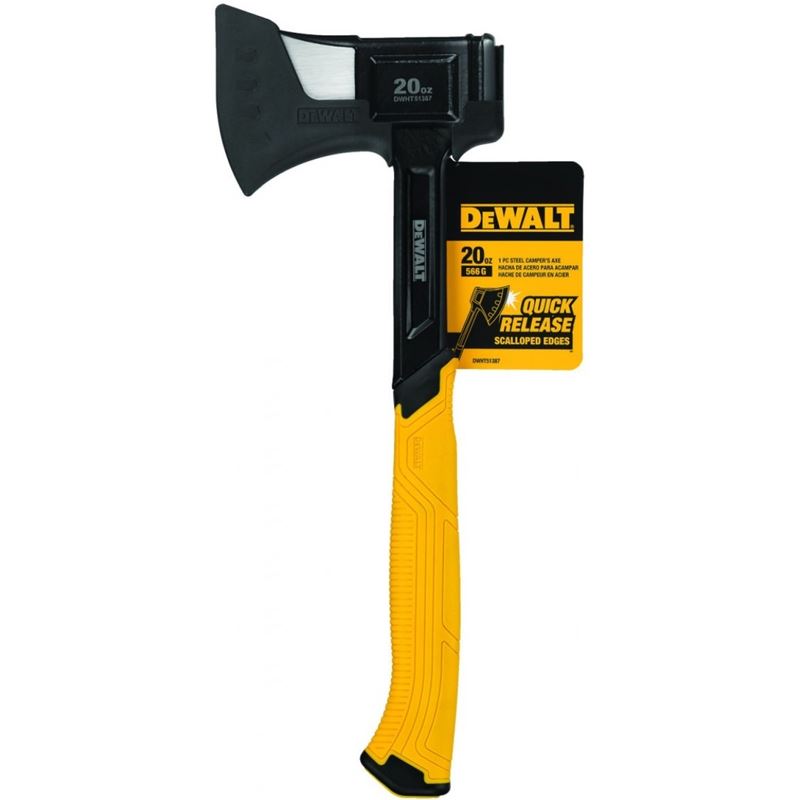 DEWALT DWHT51387 20 oz. 1 pc. Steel Camper's Axe