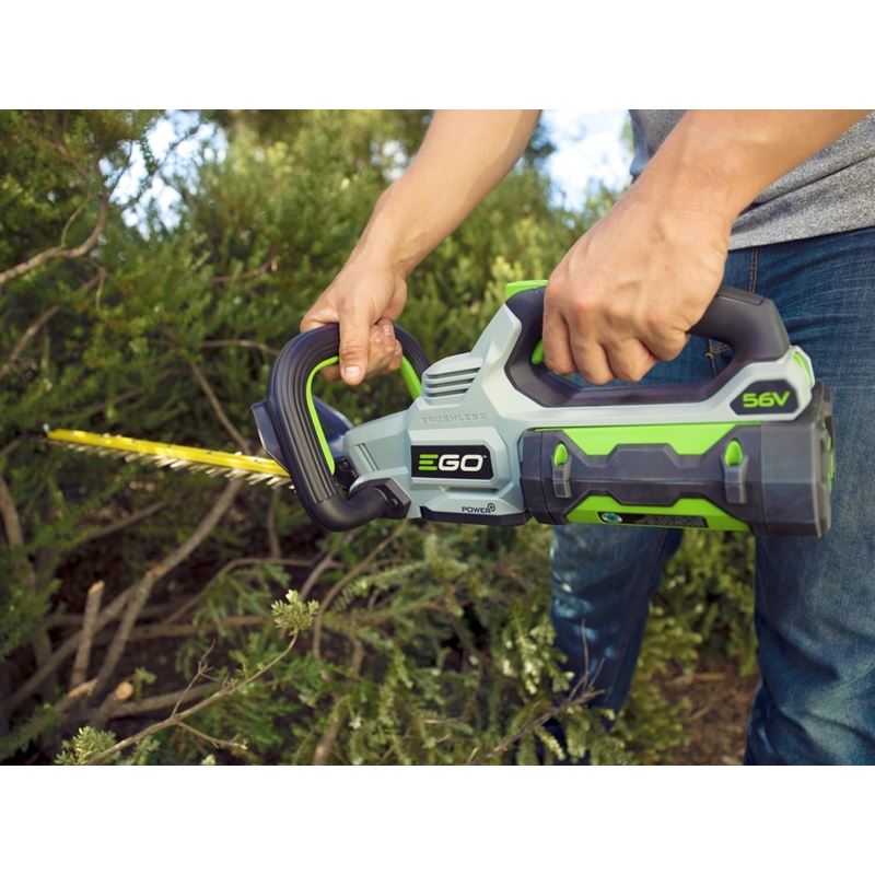 EGO HT2411 24in POWER+ Brushless Hedge Trimmer  with 2.5Ah Battery and Standard Charger