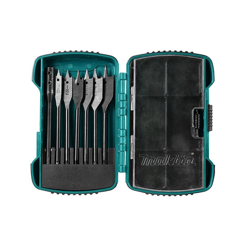 Makita T-02973 8 Pc Short Spade Bit Kit