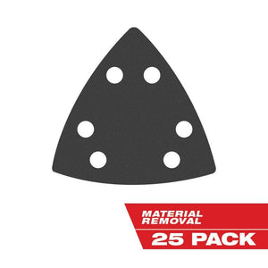 Milwaukee 49-25-2025 OPEN-LOK 3-1/2 in Triangle Sandpaper Variety Pack 25pc