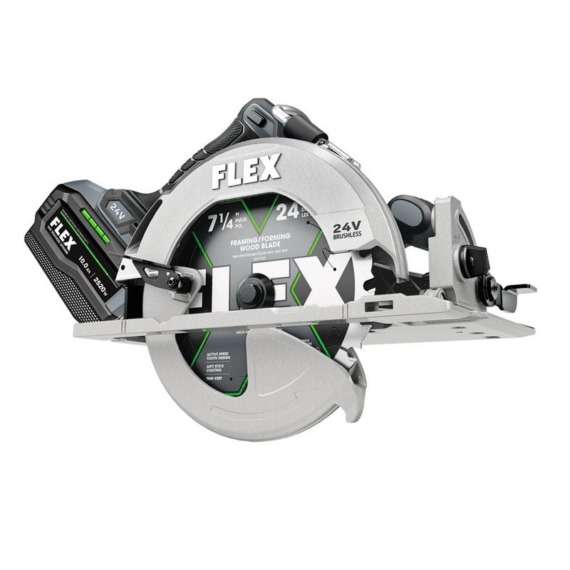 FLEX FX2141-1J 24V 7-1/4 in Circular Saw Stacked-Lithium Kit