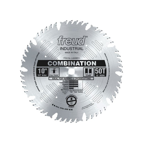 Freud | LU84M011 10" Industrial Combination Saw Blade