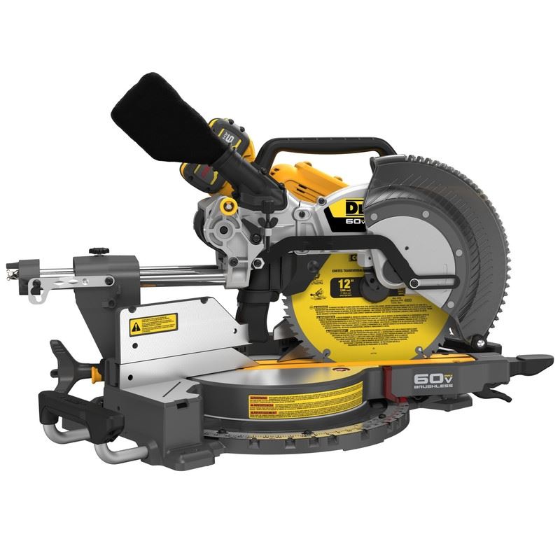 DEWALT DCS781X1 60V MAX  12in. Double Bevel Sliding Miter Saw