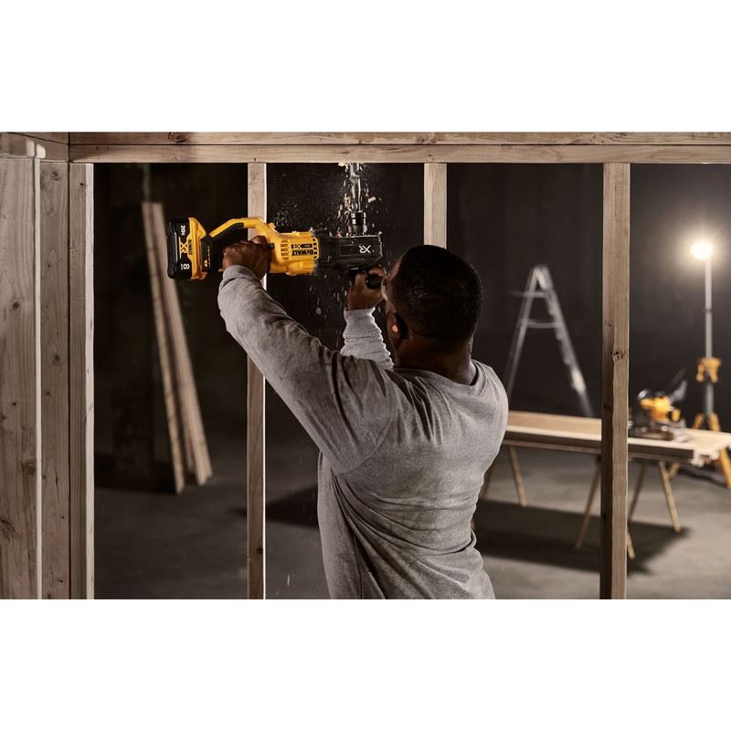 DEWALT DCD443B 20V MAX XR Brushless Cordless 7/16 in. Compact Quick Change Stud and Joist Drill with POWER DETECT Technology (Tool Only)